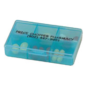6 Compartment Pill Box
