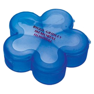 5-Compartment Flower Shape Pill Box