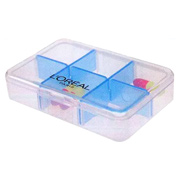 6-Compartment Supplement Box