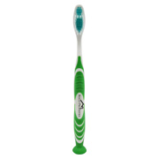 Stand Up Suction Toothbrush With Tongue Scaper