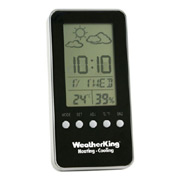 Digital Weather Station With Alarm Clock