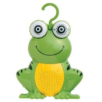AM/FM Frog Shower Radio