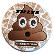 Poop Emojy Tin With Chocolate Mints