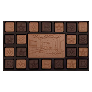 45-Piece Multi-Flavor Chocolate Border