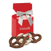 Chocolate Covered Pretzels - Red Box