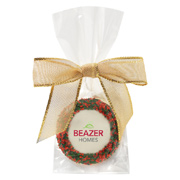 Custom Chocolate Covered Oreo Favor Bag - Holiday