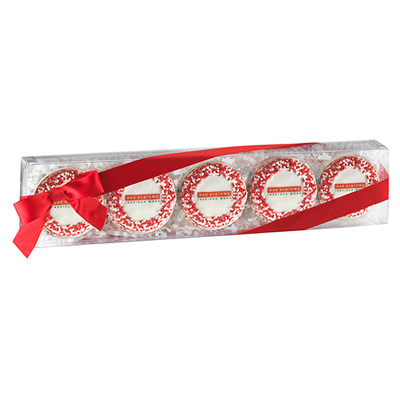 Elegant Chocolate Covered Oreo Gift Box (5 Pack) - Corporate