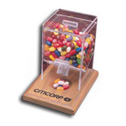 Desktop Dispenser With Multi-Color Assortment