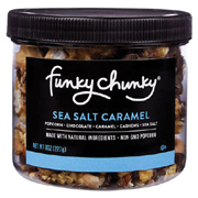FunkyChunky Sea Salt Caramel Popcorn Mini Canister