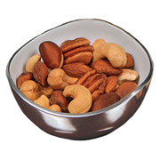 Rombe Four-Corner Bowl With Deluxe Mixed Nuts
