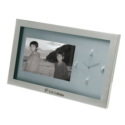 6x4 Photo Frame and Clock