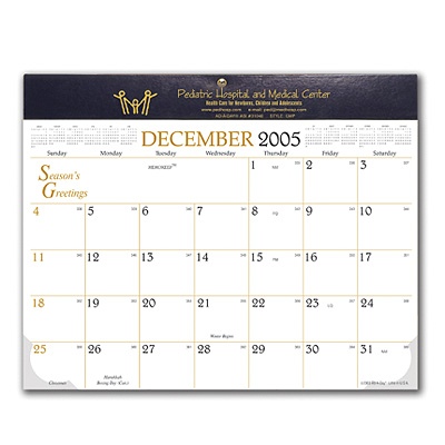 Custom Apron Calendar