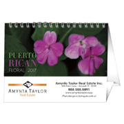 Puerto Rican Floral Desk Calendar