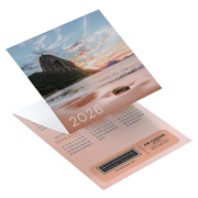 Beach Trifold Calendar