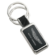 Carbon-Rectangle Key Chain