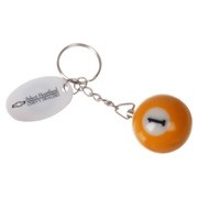 Pool Ball Key Chain