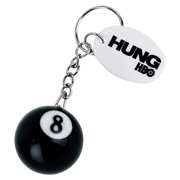 Pool Ball Keychain