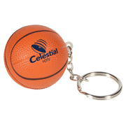 Basketball Stress Reliever Key Chain