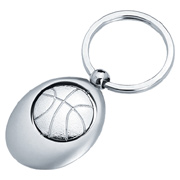 Basketball Swivel Sports Key Chain