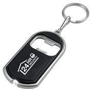 Bottle Opener Key Chain With LED Light