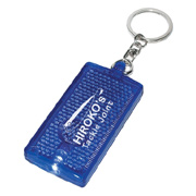 Rectangular LED Light Key Chain