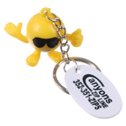 Emoticon Guy Key Chain