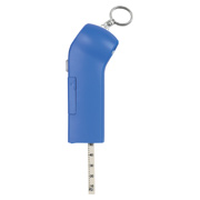 Tire Gauge Flashlight With Key Ring