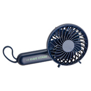 Quiet Breeze Rechargeable Hand Fan With Carabiner