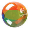 Translucent 16″ Multi-Color Round Beach Ball