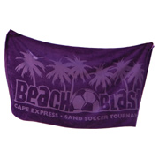 Jewel Collection Colored Beach Towel