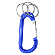 8mm Carabiner With Triple Split Ring