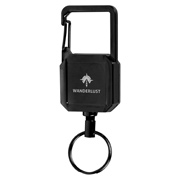 Badge Reel Keychain With Carabiner