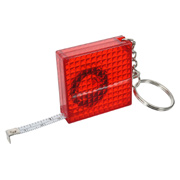 Reflective Tape Measure Key Chain