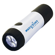 Twist Charging 3-LED Flashlight