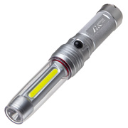 Baton COB + LED Flashlight With Magnetic Base