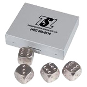 Executive Aluminum Dice Set