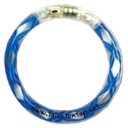Flashing LED Spiral Bracelet