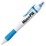 Dual-Tip Ballpoint Pen/Highlighter