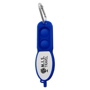 Push Pop Pen With Carabiner