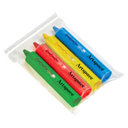 4-Pack Bathtub Crayon Sets in Polybag