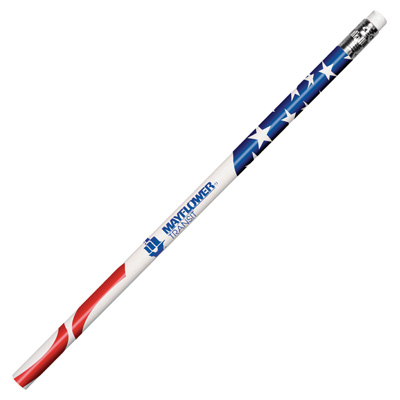 Patriotic Foil Pencil