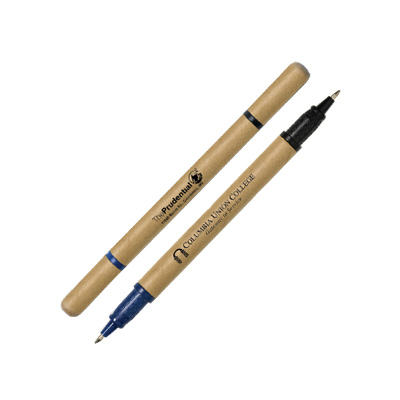 Two Color Recycled Cardboard Pen