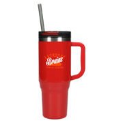 Thor 40 oz. Eco-Friendly Straw Tumbler