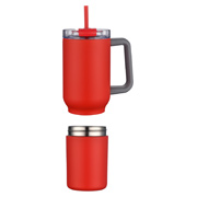 21 oz. Travel Mug With 12 oz. Screw-off Can Cooler