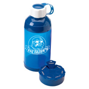 21 oz. Straight Water Bottle With Pill Case