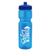 Champion - 28 oz. Transparent Bottle With Push Pull Lid