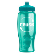 Poly-Pure - 27 oz. Transparent Bottle