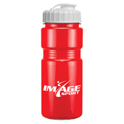 20 oz. Solid Recreation Bottle With Flip Top Lid