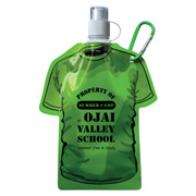 T-Shirt Shaped Collapsible 16 oz. Water Bottle