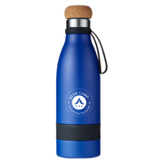 19 oz. Double Wall Vacuum Bottle With Cork Lid